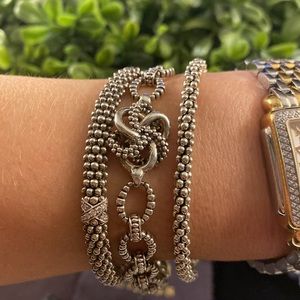 Lagos caviar rope bracelet